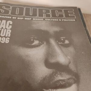 The Source Magazine - Tupac Shakur Cover
